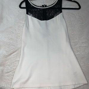 Express lace top XS